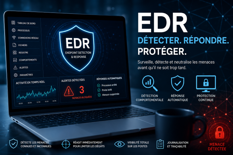 EDR : pourquoi un antivirus ne suffit plus à protéger votre entreprise